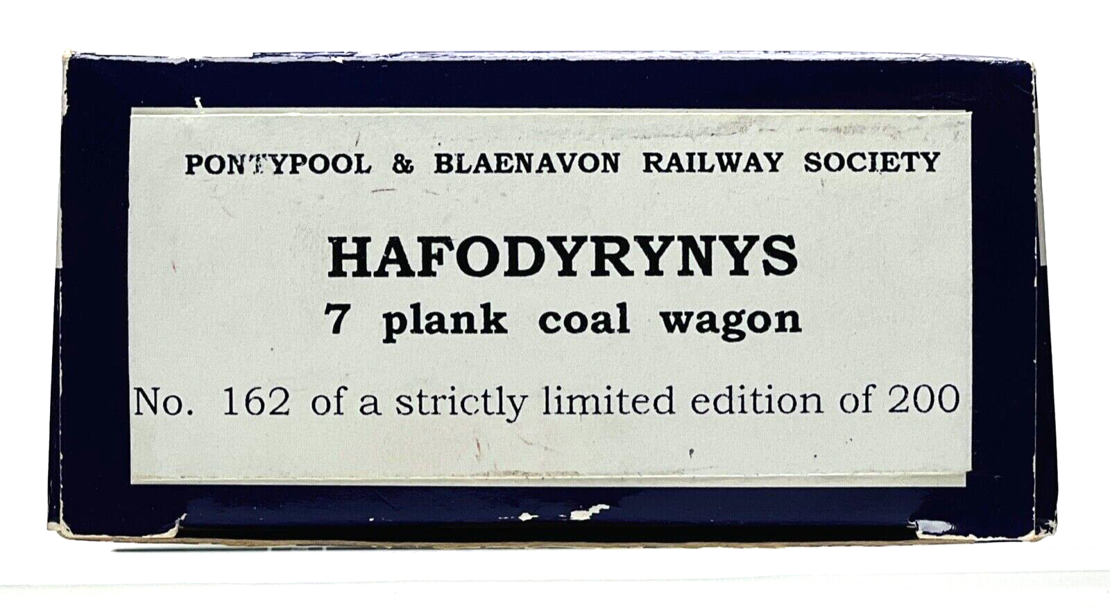 DAPOL 00 GAUGE - HAFODYRYNYS PLANK WAGON 729 (PONTYPOOL BLAENAVON LIMITED ED)