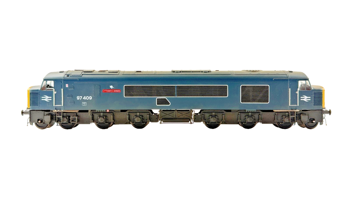 HELJAN OO GAUGE - 45303 - CLASS 45 DIESEL 97409 LYTHAM ST ANNES TINSLEY BLUE