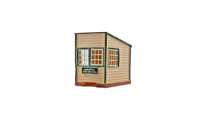 BACHMANN SCENECRAFT OO GAUGE - 44-182Z - BOSCARNE GROUND FRAME HUT - BOXED
