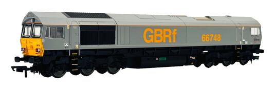 HORNBY 00 GAUGE - R30150 - CLASS 66 DIESEL 66748 GBRF GREY - BOXED