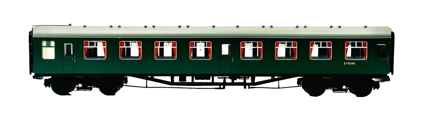 BACHMANN 00 GAUGE - 31-425A - 4CEP EMU 7141 LATE SR MULTIPLE UNIT GREEN - DCC