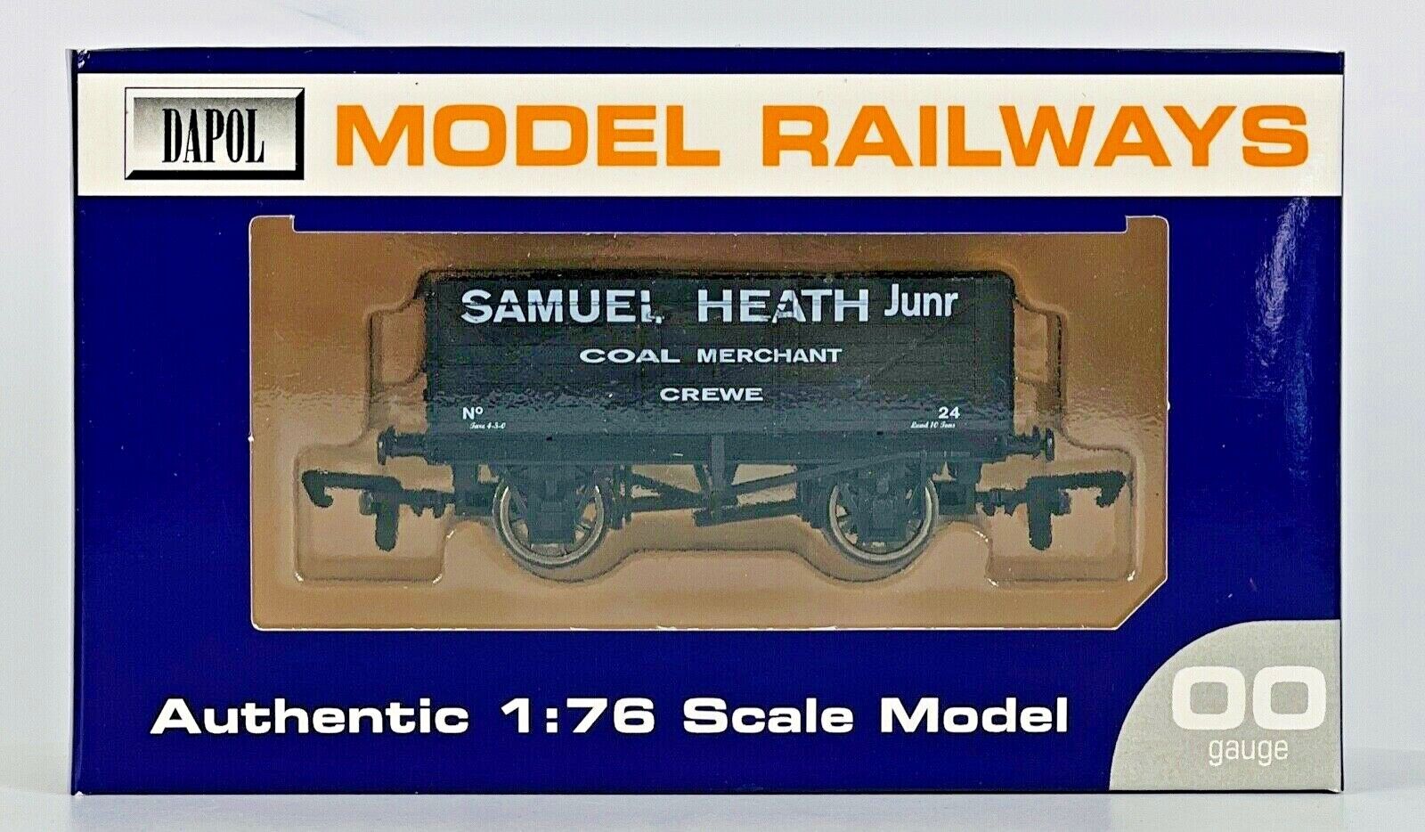 DAPOL 00 GAUGE - SAMUEL HEATH JUNIOR COAL MERCHANT CREWE (HASLINGTON LTD ED)