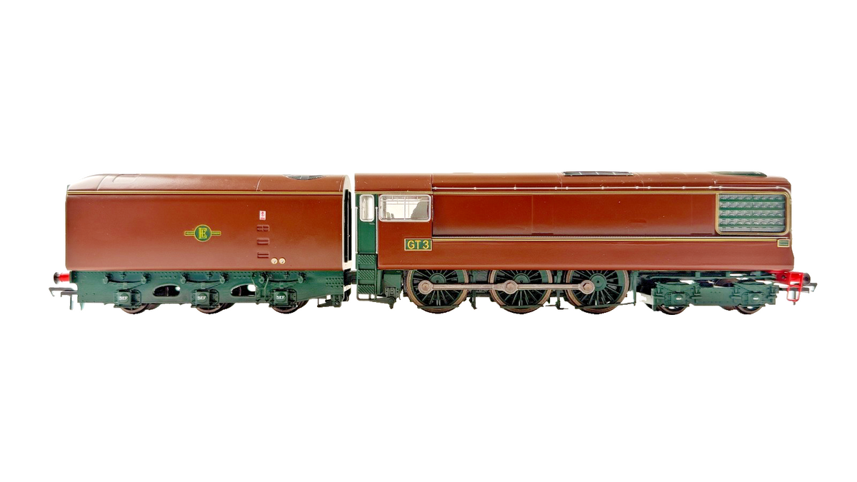 KR MODELS OO GAUGE - GT3 ENGLISH ELECTRIC GAS TURBINE BROWN DCC SOUND BOXED