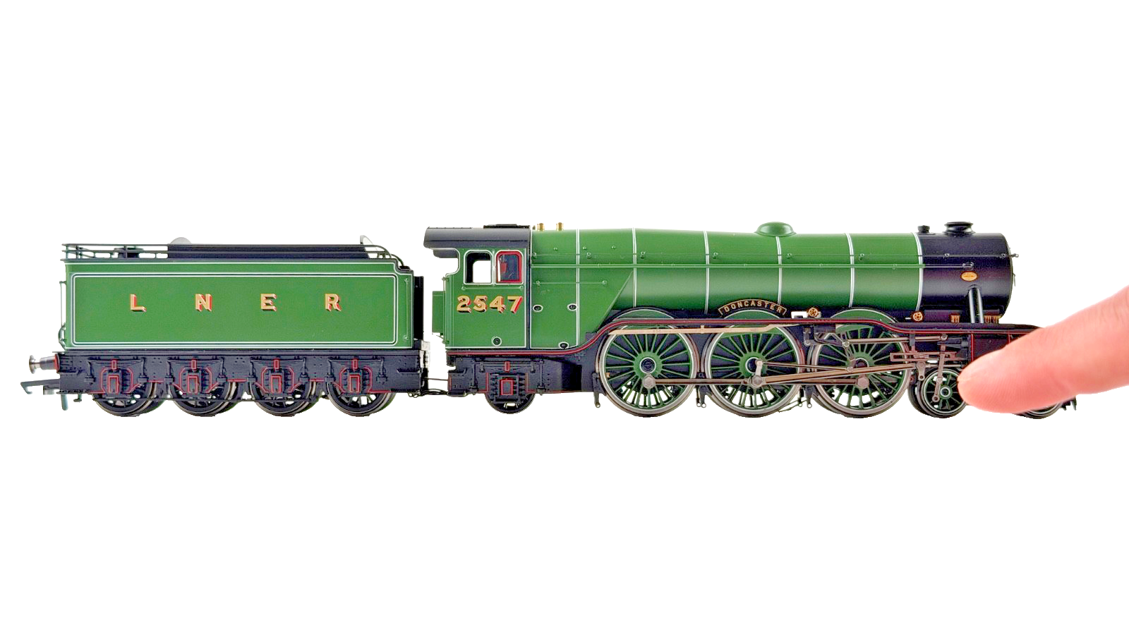 HORNBY OO GAUGE - R3990 - LNER APPLE GREEN CLASS A1 4-6-2 DONCASTER 2547 NQP
