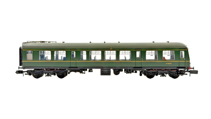 GRAHAM FARISH N GAUGE - 371-875A - CLASS 108 DMU 2 CAR BR GREEN SPEED WHISKERS