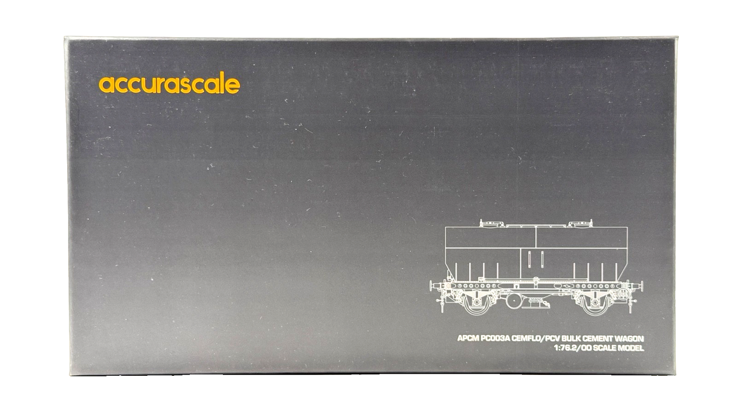 ACCURASCALE OO GAUGE - ACC1070-PCV-M - CEMFLO PCV BULK CEMENT WAGON APCM TOPS