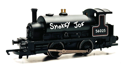 HORNBY 00 GAUGE - R3064 - BR BLACK 0-4-0 'SMOKEY JOE' NO.56025 - BOXED