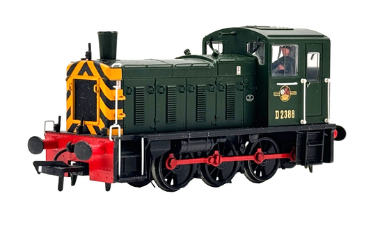 BACHMANN 00 GAUGE - 31-361 - CLASS 03 DIESEL SHUNTER D2388 BR GREEN LATE CREST