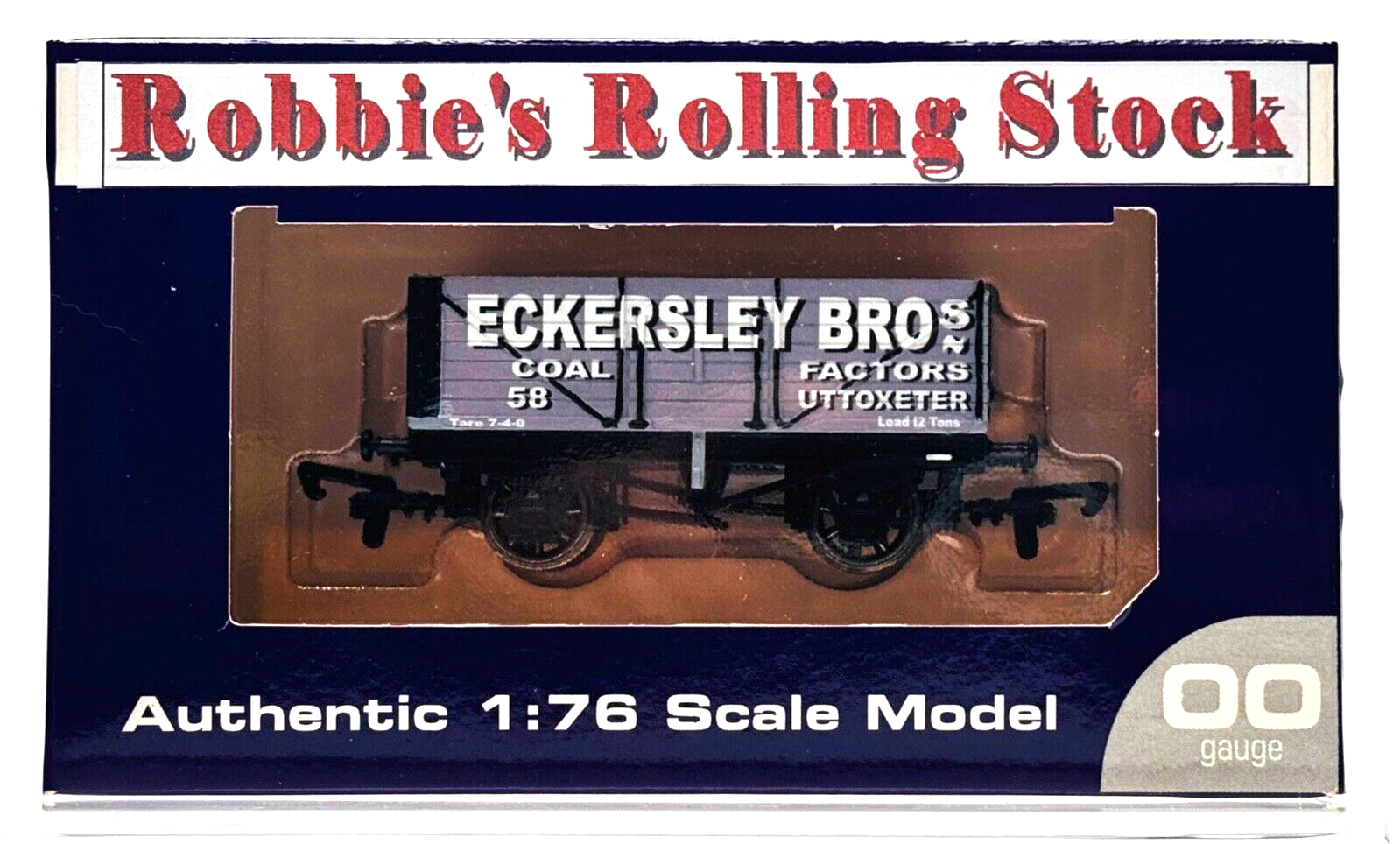 DAPOL 00 GAUGE - ECKERSLEY BROTHERS COAL FACTORS UTTOXETER 58 (LIMITED EDITION)