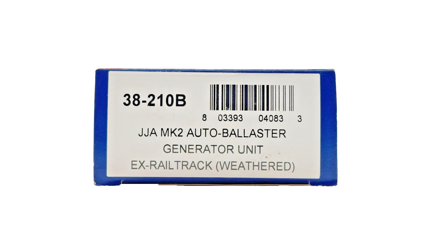 BACHMANN OO GAUGE - 38-210B - JJA MK2 AUTO BALLASTER GENERATOR UNIT EX RAILTRACK
