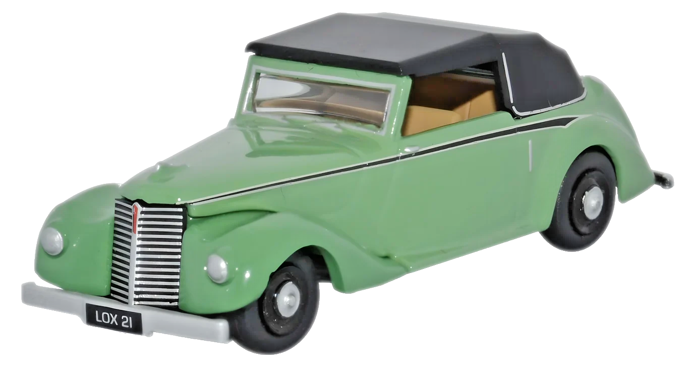 OXFORD DIECAST 1/76 SCALE - 76ASH002 - ARMSTRONG SIDDELEY HURRICANE GREEN - NEW