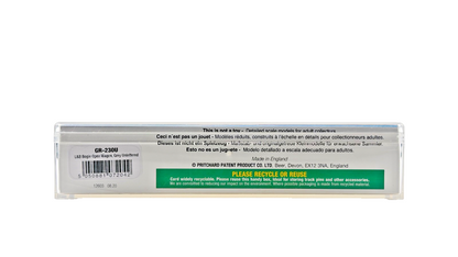 PECO OO9 SCALE - GR-230U - L&B LYNTON & BARNSTAPLE BOGIE OPEN WAGON GREY