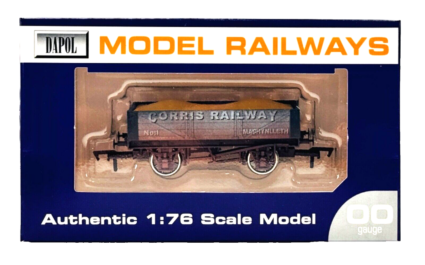 DAPOL 00 GAUGE - CORRIS RAILWAY MACHYNLLETH WAGON NO.1 (W) (LIMITED EDITION)