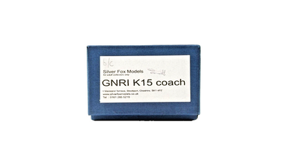 SILVER FOX MODELS OO GAUGE - GNRI NORTHERN IRISH RAIL CREAM/BLUE K15 COACH 98
