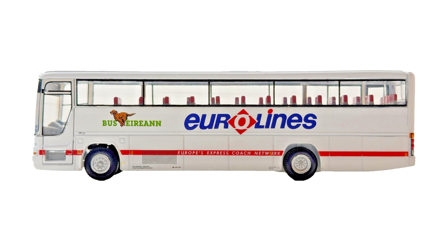 CORGI 1/76 SCALE - PLAXTON PREMIERE EUROLINES BUS EIREANN LONDON COACH UNBOXED