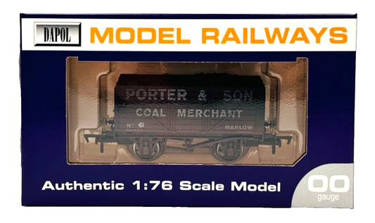 DAPOL 00 GAUGE - PORTER & SON COAL MERCHANT MARLOW NO.61 (W) (LIMITED EDITION)