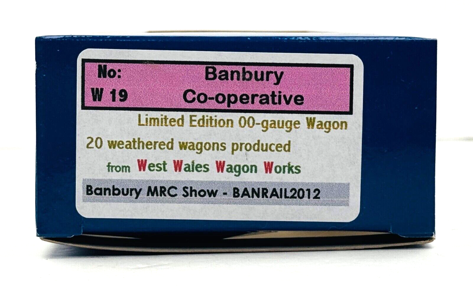 DAPOL 00 GAUGE - BANBURY CO-OPERATIVE SOCIETY NO.599 WEATHERED (LIMITED EDITION)