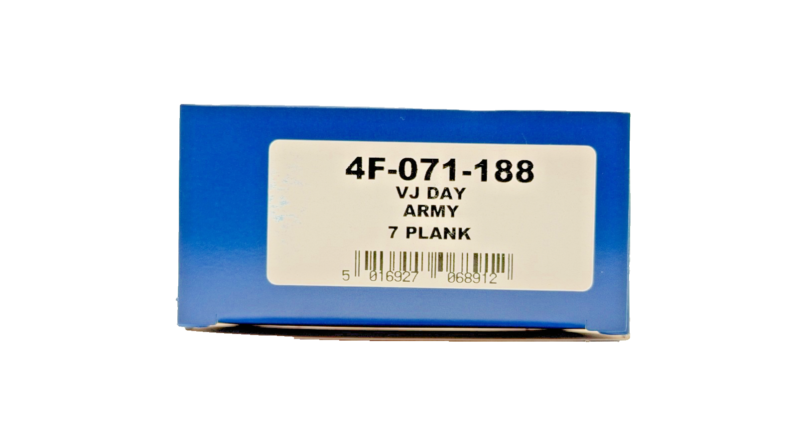 DAPOL 00 GAUGE - 4F-071-188 - VJ DAY ARMY 7 PLANK WAGON - BOXED