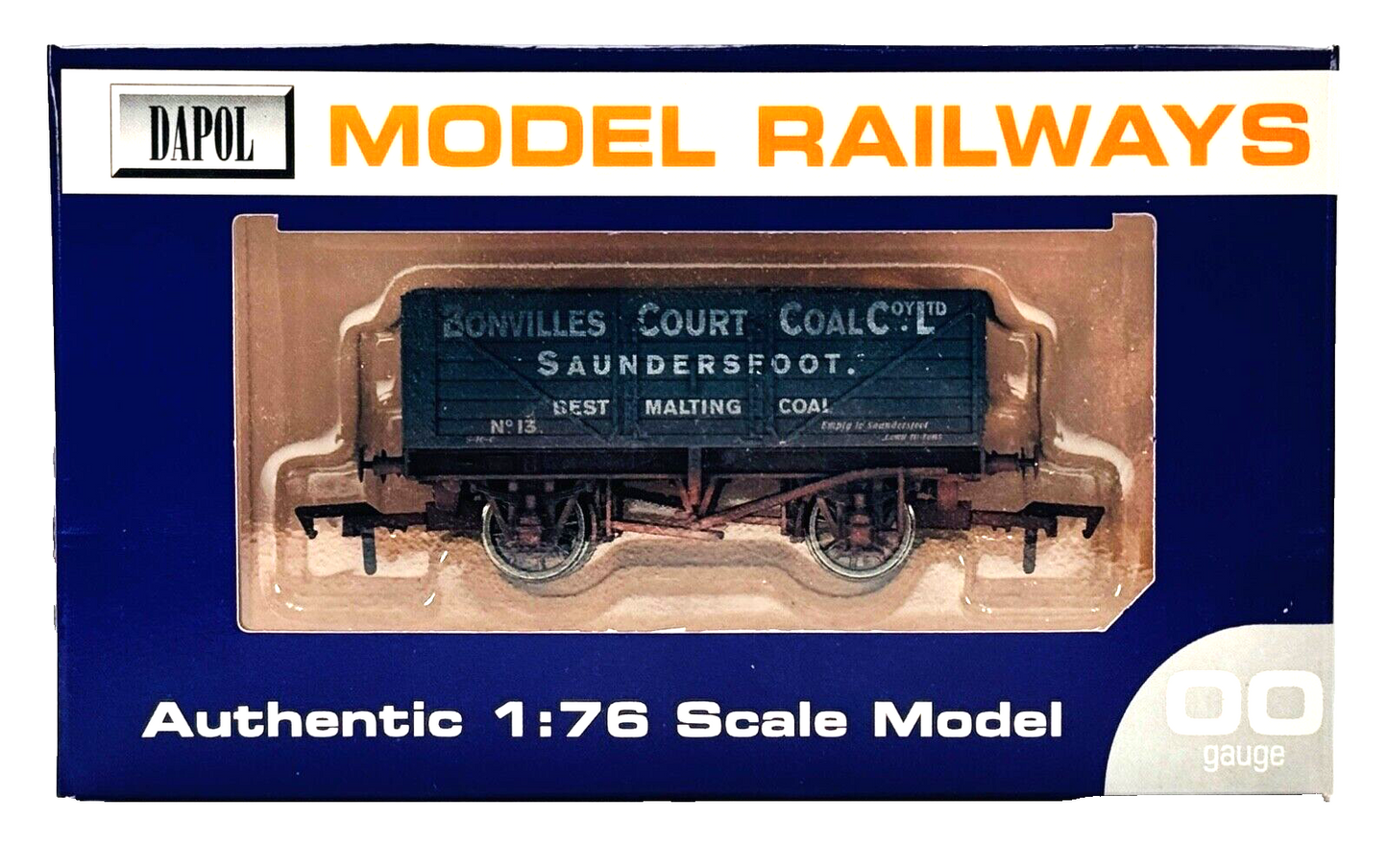 DAPOL 00 GAUGE - BONVILLES COURT COAL PEMBROKESHIRE NO.13 (W) (LIMITED EDITION)