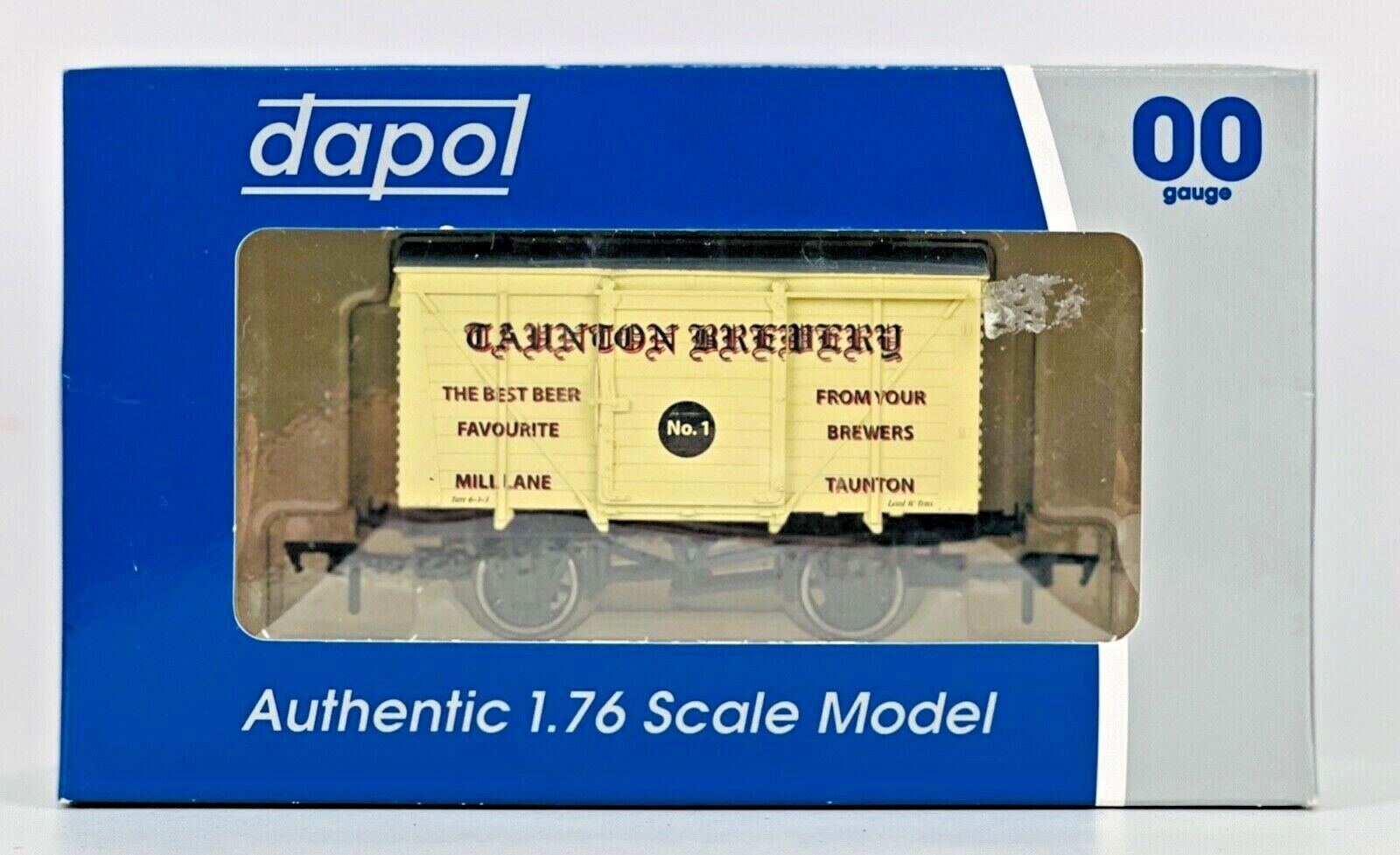 DAPOL 00 GAUGE - 'TAUNTON BREWERY' 'THE BEST BEER' (BURNHAM DMRC LTD EDITION) 