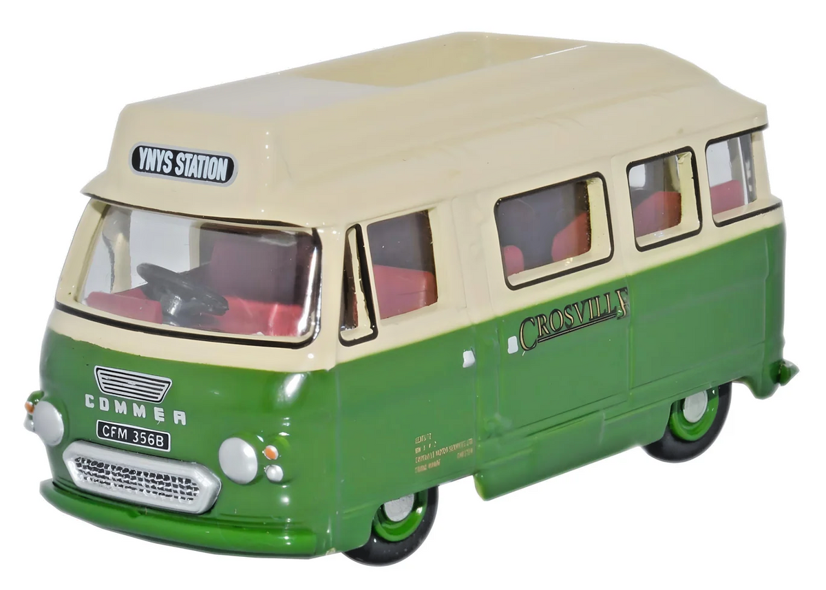 OXFORD DIECAST 1/76 SCALE - 76PB004 - COMMER PB MINIBUS CROSVILLE - NEW