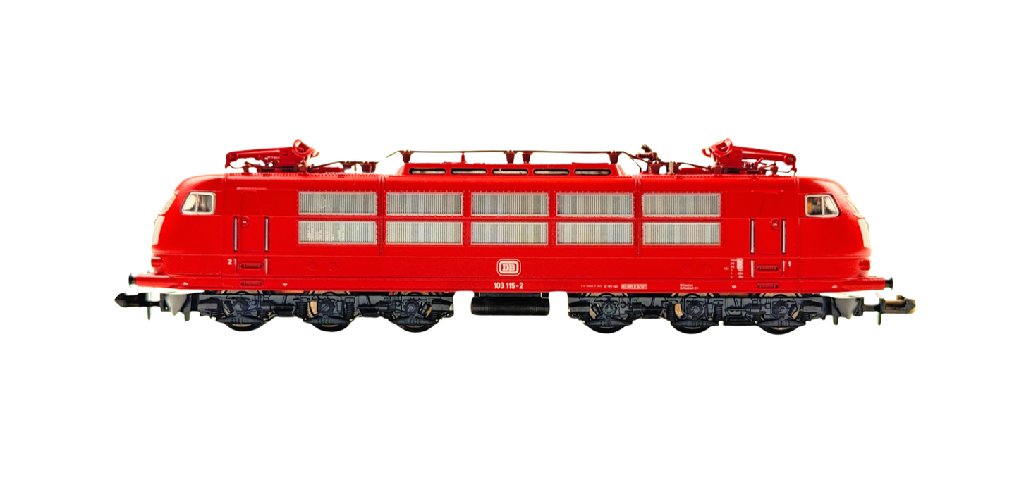 MINITRIX N GAUGE - 12933 - DB DEUTSCHBAHN ELECTRIC LOCOMOTIVE 103 115-2 BOXED