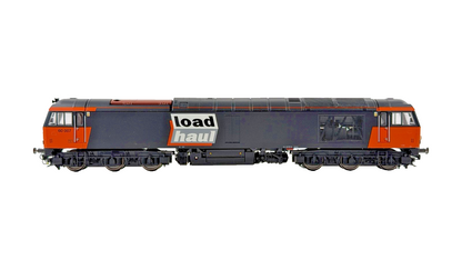 HORNBY OO GAUGE - R2489 - CLASS 60 DIESEL 60007 LOADHAUL ORANGE BLACK DCC FITTED