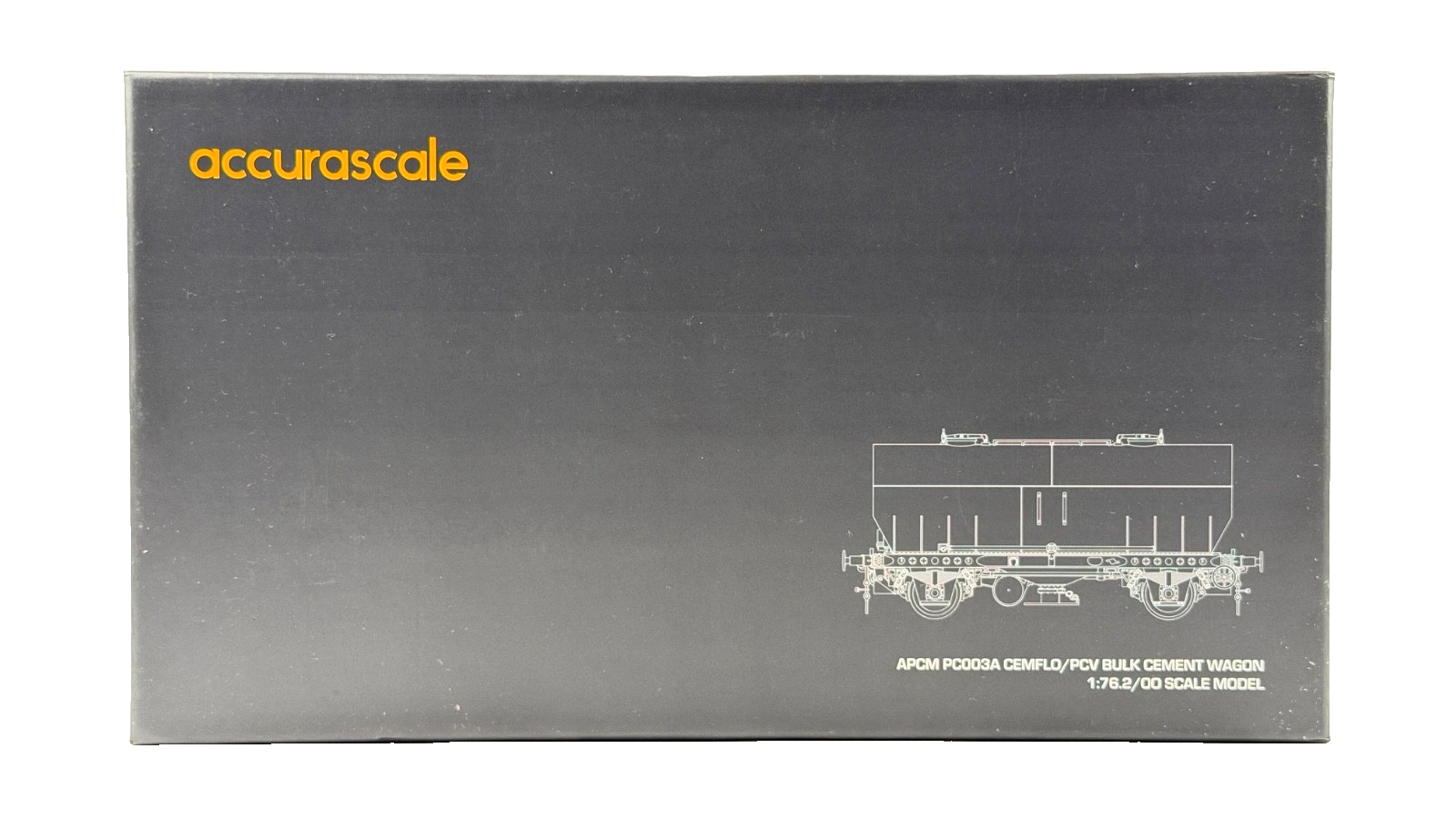 ACCURASCALE OO GAUGE - ACC1055-PCV-F - CEMFLO PCV BULK CEMENT WAGON PRE TOPS