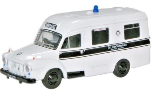 OXFORD DIECAST 1/76 SCALE - 76BED004 - ST JOHN AMBULANCE BEDFORD J1 - NEW