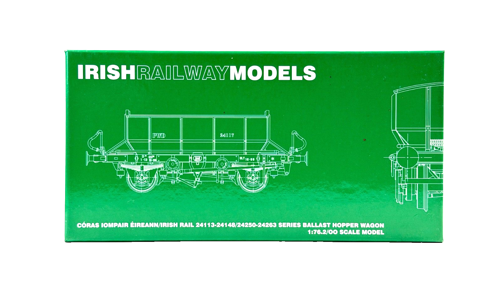 IRISH RAILWAY MODELS 00 GAUGE - IRM1040-IR-A - IRISH RAIL BALLAST HOPPER PACK