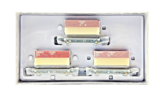 ACCURASCALE OO GAUGE - ACC2081-DRS-O - PFA CONTAINER FLAT WAGON DRS (LADEN)