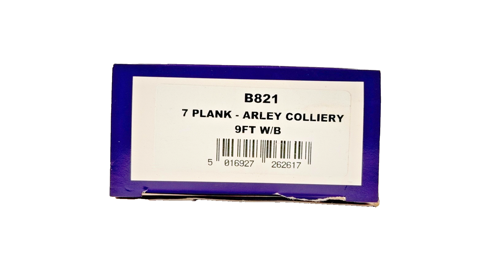 DAPOL 00 GAUGE - B821 - 7 PLANK WAGON ARLEY COLLIERY WAGON NO.27 BOXED