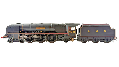 HORNBY OO GAUGE - R3681 - LMS BLACK PRINCESS CORONATION CITY OF EDINBURGH 6241