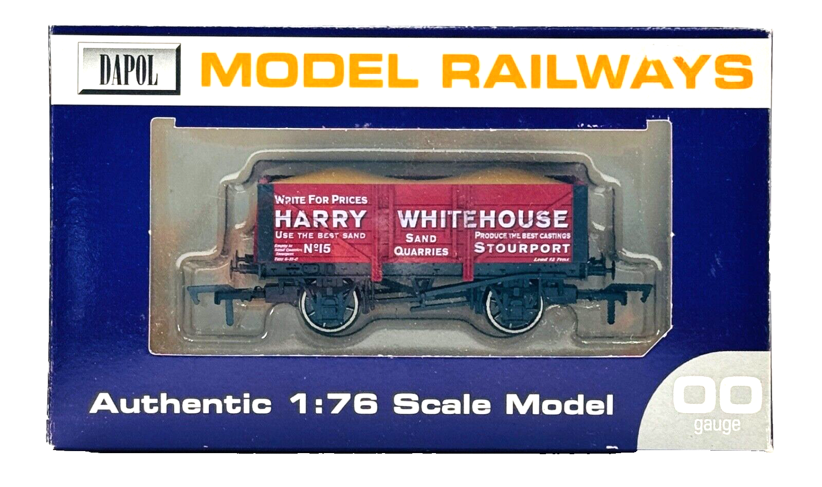 DAPOL 00 GAUGE - HARRY WHITEHOUSE SAND QUARRIES STOURPORT 15 (LIMITED EDITION)