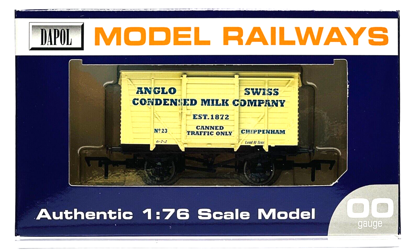 DAPOL 00 GAUGE - ANGLO SWISS CONDENSED MILK CHIPPENHAM 23 (BURNHAM LIMITED ED)