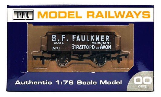 DAPOL 00 GAUGE - 'B.F FAULKNER' COAL MERCHANT STRATFORD ON AVON 1 (LTD EDITION)