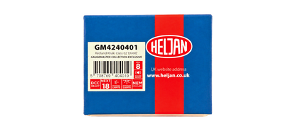 HELJAN OO GAUGE - GM4240401 - CLASS 02 DIESEL REDLAND KHAKI DIANE GAUGEMASTER
