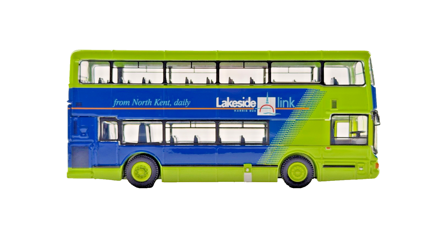 CORGI 1/76 SCALE - PLAXTON PALATINE LAKESIDE LINK NORTH KENT, DAILY BUS UNBOXED