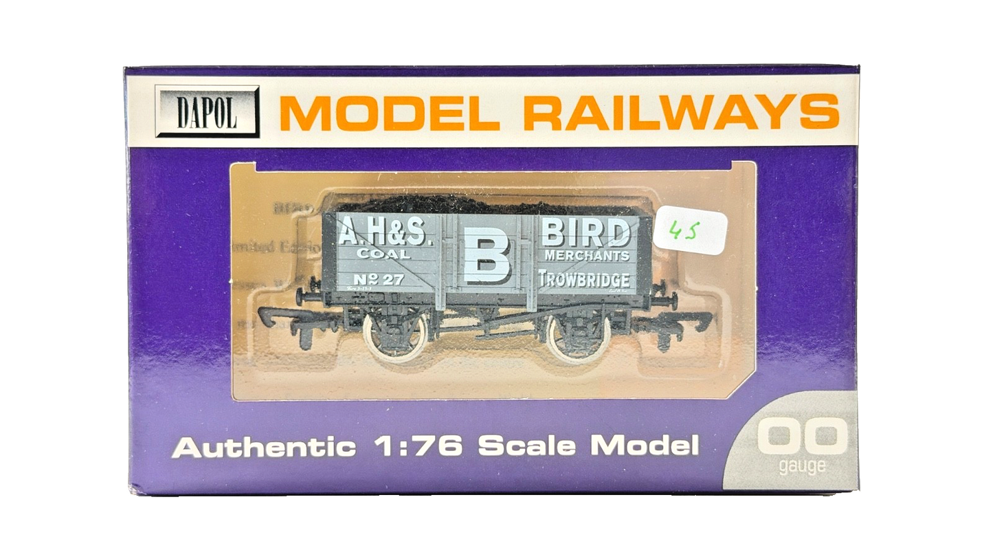 DAPOL 00 GAUGE - A H & S BIRD COAL MERCHANTS TROWBRIDGE NO.27 (LIMITED EDITION)