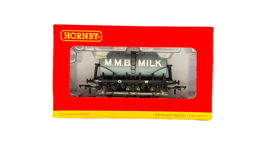 HORNBY OO GAUGE - R6406 - 6 WHEEL MILK TANK MILK MARKETING BOARD 6377 BOXED