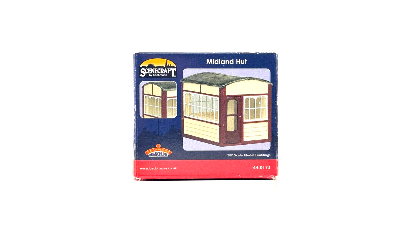 BACHMANN 00 GAUGE SCENECRAFT - 44-0173 - MIDLAND HUT - BOXED