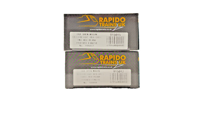 RAPIDO OO GAUGE - 915015/915012 - OAA OPEN WAGON RAILFREIGHT REDY GREY PATCHED
