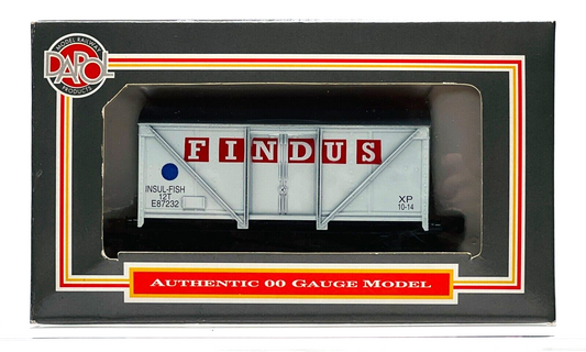 DAPOL 00 GAUGE - WR3-12 - 12T INSUL FISH BLUE SPOT VAN 'FINDUS' E87232 - BOXED