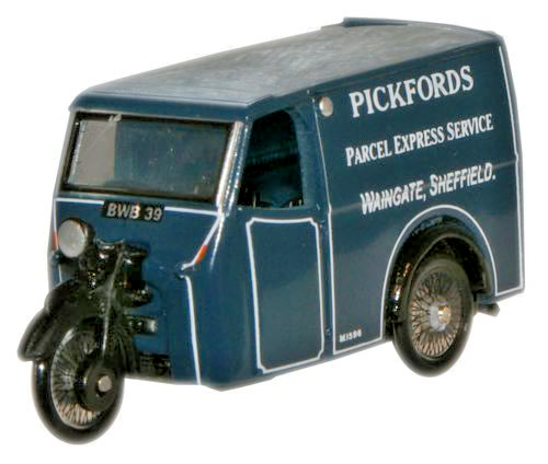OXFORD DIECAST 1/76 SCALE - 76TV002 - PICKFORDS TRICYCLE VAN - NEW
