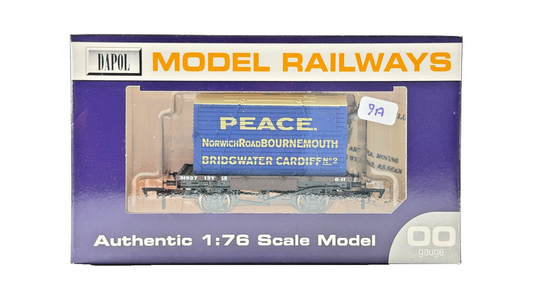 DAPOL 00 GAUGE - PEACE NORWICH ROAD BRIDGWATER CARDIFF CONFLAT (LIMITED EDITION)