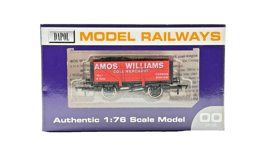 DAPOL 00 GAUGE - AMOS WILLIAMS COAL MERCHANT CARROG STATION 1 (LIMITED EDITION)