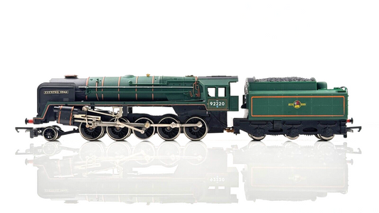 HORNBY 00 GAUGE - R861 - BR GREEN 2-10-0 CLASS 9F 'EVENING STAR' 92220 - UNBOXED