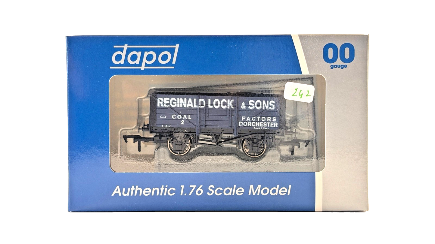 DAPOL 00 GAUGE - REGINALD LOCK COAL FACTORS DORCHESTER WAGON 2 (LIMITED EDITION)