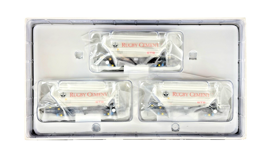 ACCURASCALE OO GAUGE - ACC2024-RG-E - PCA BULK CEMENT WAGONS RUGBY CEMENT