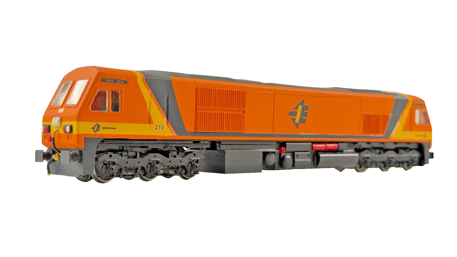 KIT BUILT OO GAUGE - IRISH IE CLASS 201 DIESEL LOCOMOTIVE RIVER ERNE 210 UNBOXED